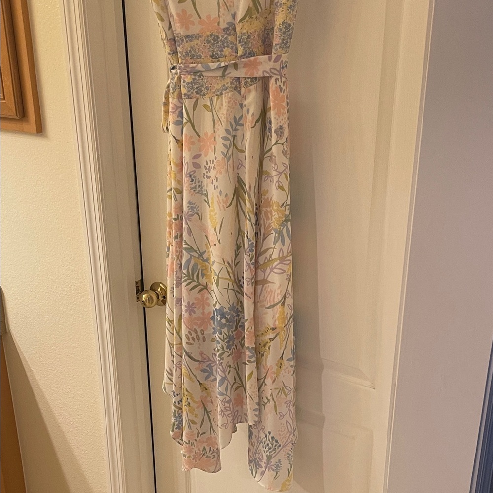NWT Calvin Klein Floral Sleeveless Dress - Picture 9 of 12